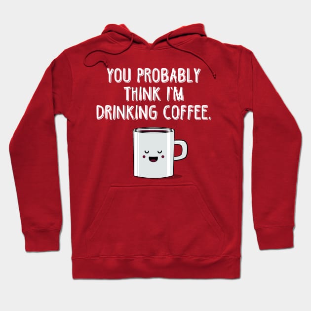 Not Coffee Hoodie by fishbiscuit